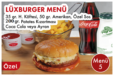 MENÜ 5-LÜXBURGER MENÜ